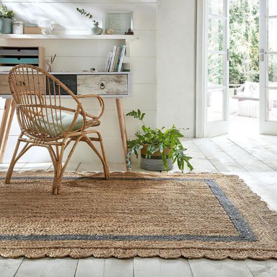 Tapis en jute design Grace